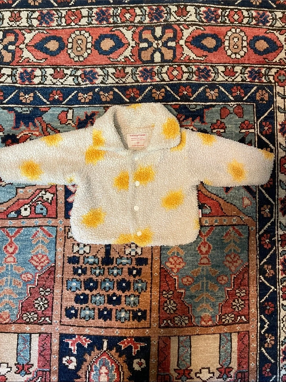TINYCOTTONS Baby Sunny Sherpa Jacket